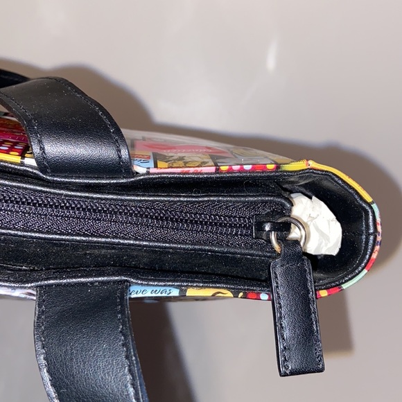 NWT Vintage Relic Collage Jelly Tote Bag Y2K Retro Comic Strip pin up vibes - Picture 7 of 15